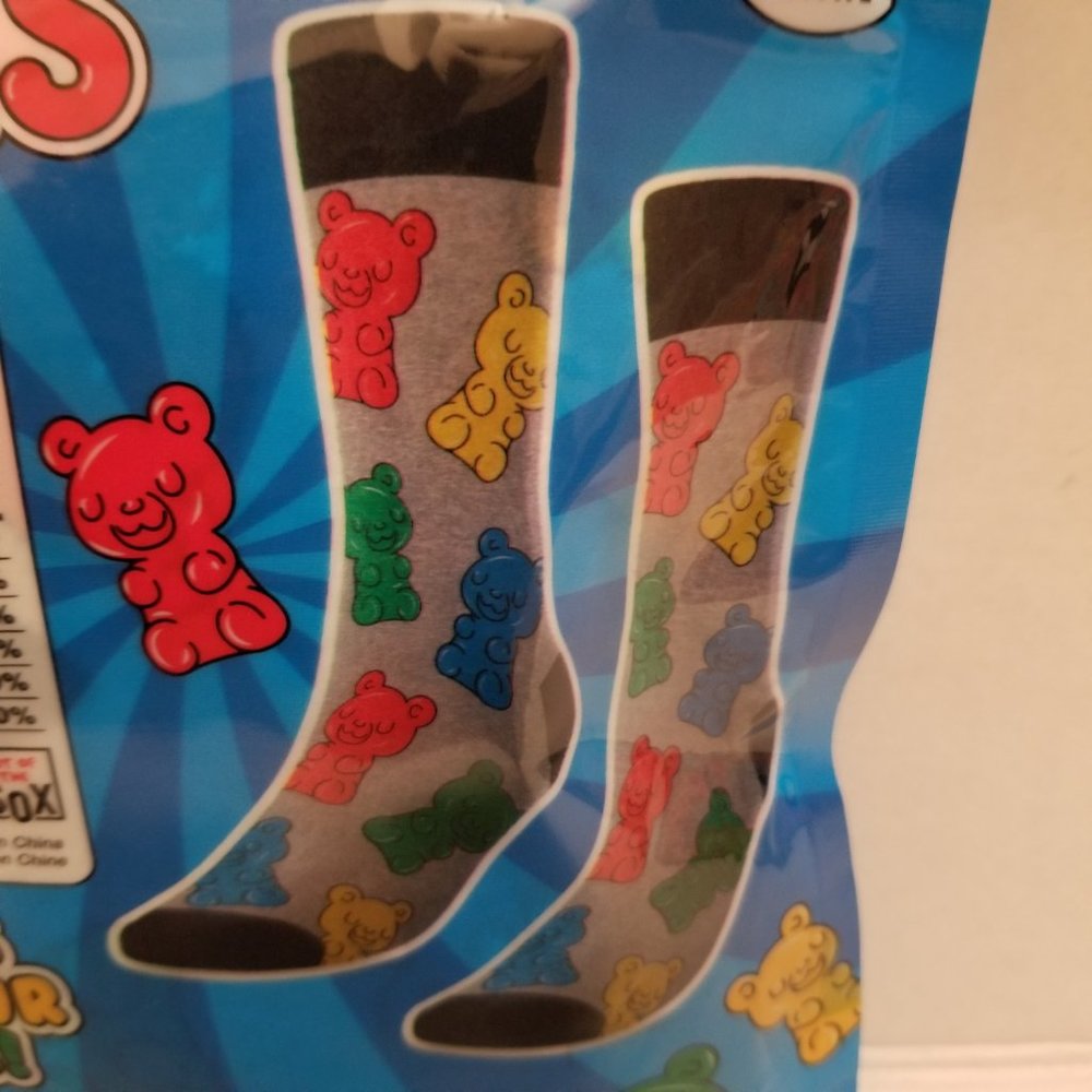 Gummy Bears Crew Socks - Unisex - Picture 3 of 8